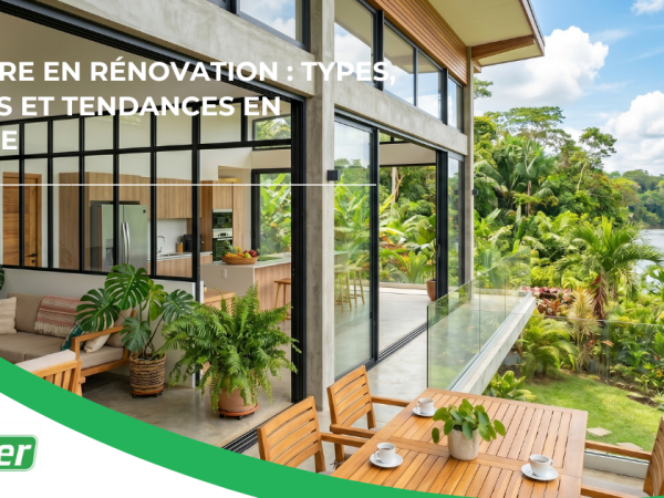 Rénovation en Guyane : quel verre choisir ? Types, usages et conseils | ALUVER est votre guide