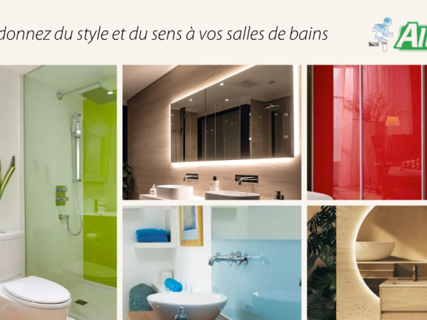 En mai, donnez du style et du sens à vos salles de bains avec ALUVER